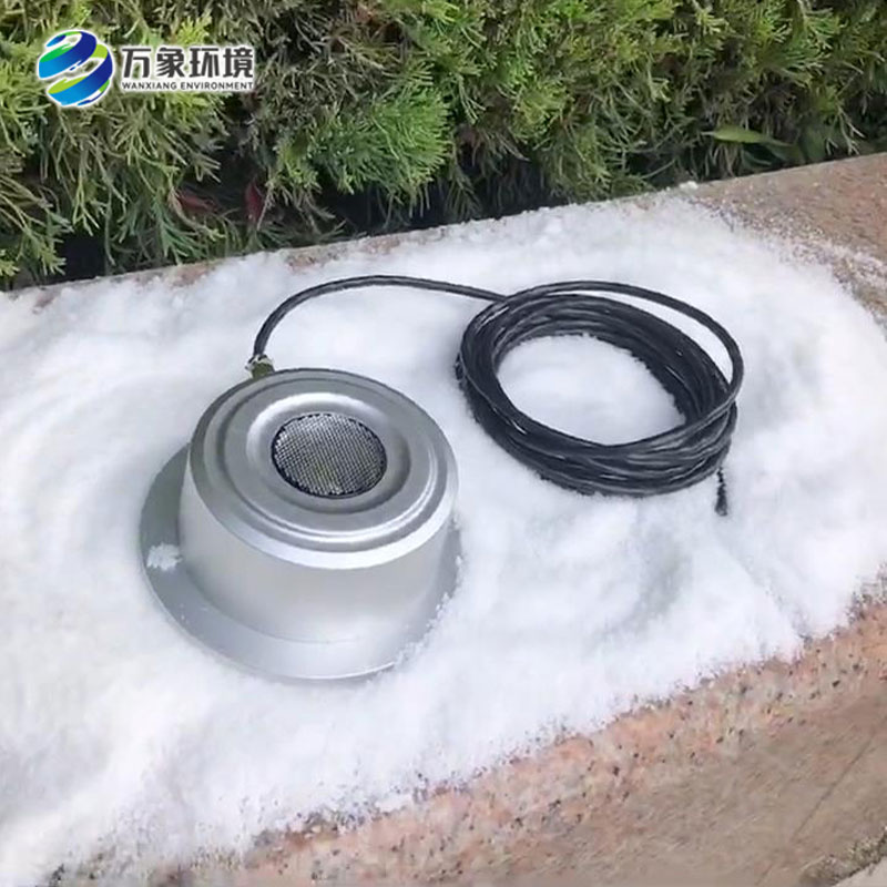 超声波雪量传感器提高了冬季固态降水观测的准确性